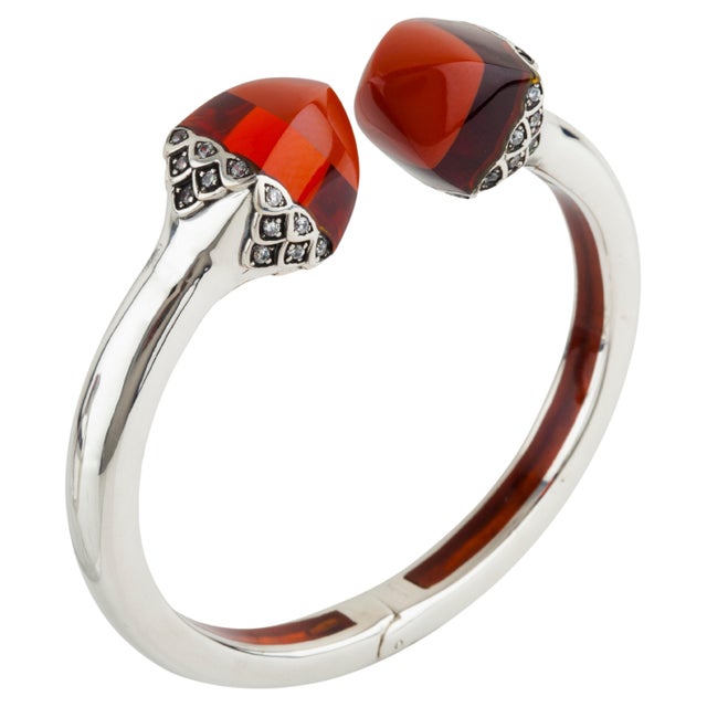 Early 21st Century Miriam Salat Addiction Pyramid Wine Bangle For Sale - Image 5 of 5