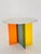 "Aurora Table" White Resin & Multi-Color Acrylic Entryway / Console Table Add a burst of modern artistry to your entryway...