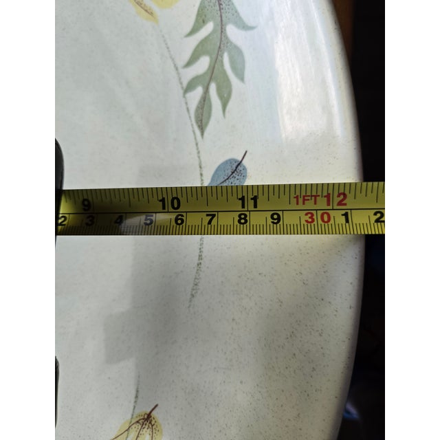 1950s 1950s Mid-Century Modern Large Dinner Oven Platter For Sale - Image 5 of 5