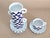 1980s 1980s Block Langenthal Coffee Cups and Saucers in Stack Optic Pattern, 10 Piece Set For Sale - Image 5 of 11