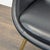 Pottery Barn Modern Glass Dining Set With Black Metal Table and 2 Black Chairs For Sale - Image 10 of 11