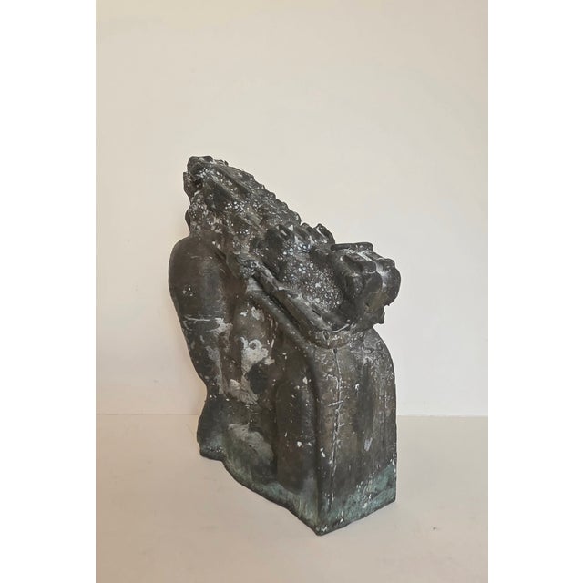 Eduardo Paolozzi, Portrait of Matta, 1979, Bronze For Sale - Image 6 of 18