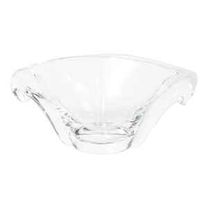 Mid-Century Modern Steuben Twin Scroll Oval Bowl