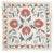 20"x21" Modern Throw Pillow. 100% Silk Cushion Cover. Embroidery Pillowcase For Sale