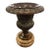 Classical Bronze Urn on Marble Stand For Sale