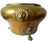 English Late 19th Century Hand Hammered Brass Cachepot With Lion Head Paw Foot For Sale - Image 3 of 10