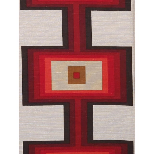 Mid-Century Modern German Fabric Bale for Curtains, 1970s For Sale - Image 4 of 6