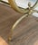 1940s Raymond Subes Neoclassical Style Brass and Marble Coffee Table For Sale - Image 9 of 12