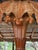 Traditional Monumental Sculptural Italian Carved Pinewood Palm Tree Floor Lamp, Mid-20th Century For Sale - Image 3 of 12