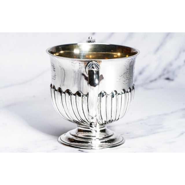 1900 - 1909 Fascinating Ornate Antique Sterling Silver English Shooting Trophy Cup Home Decor Militaria For Sale - Image 5 of 13