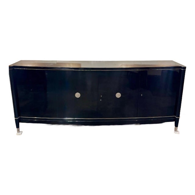 MId 20th Century Art Deco Style Side Board by De Coene Freres of Belgium For Sale