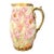 Early 1900s Elite Works Limoges Hand-Painted Narcissus Cider Pitcher For Sale