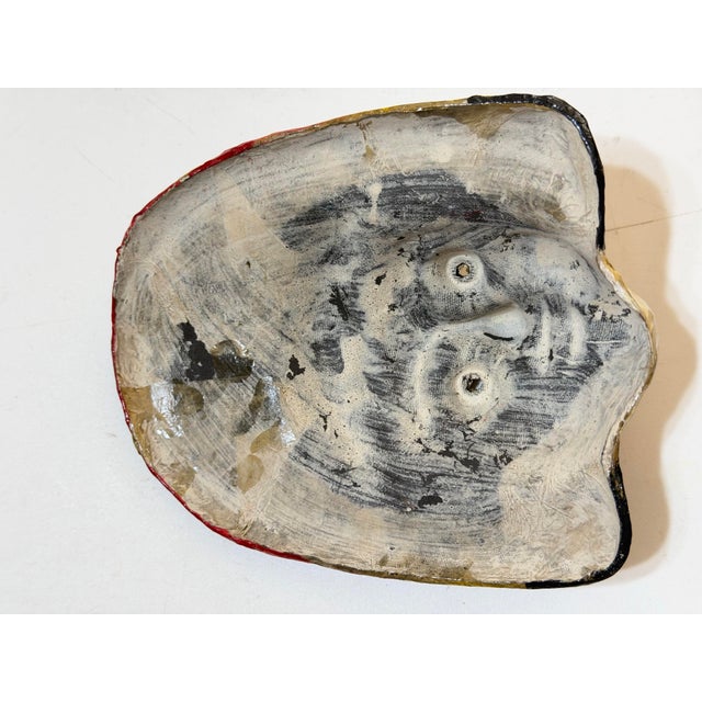 Vintage Nepalese Newar Hand-Painted Papier-Mâché Mask, Kathmandu Valley Style For Sale - Image 9 of 10
