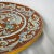 1990s Large Italian Hand Painted Round Ceramic Wall Plate For Sale In Dallas - Image 6 of 8