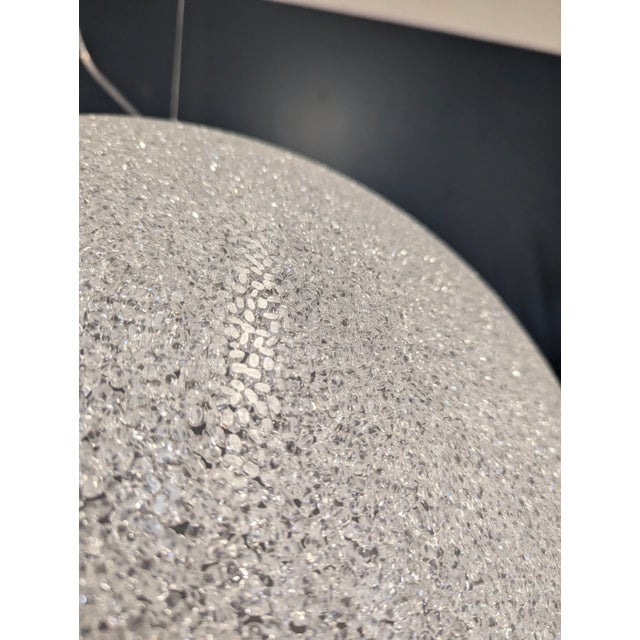 Sphere Suspension Light, 1980s, in Very Good conditions. Designed 1960 to 1969 European Plug (up to 250V).The wiring of...