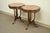 Antique French Louis XV Style Satinwood Floral Inlay Walnut Side Tables - A Pair For Sale - Image 9 of 10