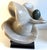 Modern Abstract Stone Sculpture on Rotating Pedestal For Sale - Image 4 of 7