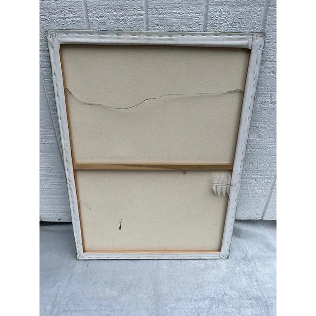 Green Paisley Meditation Painting by Carol Bertrand For Sale - Image 11 of 13