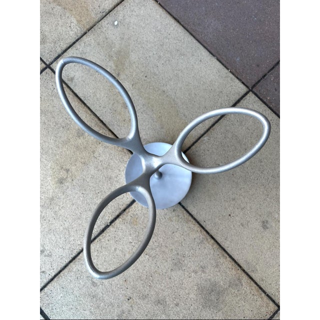 2000 - 2009 Luminaire Chicago's - Contemporary 3 Ring Umbrella Stand For Sale - Image 5 of 6