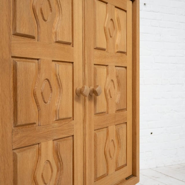 Vintage French Cabinet by Guillerme Et Chambron for Votre Maison, 1950s, in Flawless conditions. Designed 1950 to 1959 I...