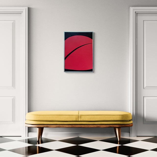 Markus Prachensky Innsbruck 1932 - 2011 Vienna Red on Black, 1968 Color screenprint Signed in pencil upper right Limited...