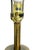 Vintage Brass Stiffel Table Lamp W/ Original Shade For Sale - Image 6 of 9