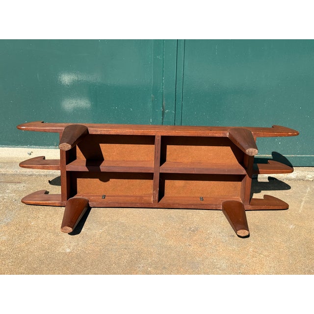 1950s Sculptural Bench Mid Century Modern For Sale In New York - Image 6 of 10