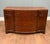 Fine Georgian style mahogany serpentine sideboard, of elegant bowfront form with beautifully figured flame mahogany...