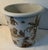 Vintage Amita Chinoiserie Porcelain Monkey Motif Cachepot For Sale - Image 4 of 7