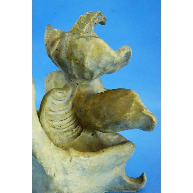 Terracotta Informal Biomorphic Anthropomorphic Sculpture attributed to Albisola, 1920s For Sale - Image 13 of 18