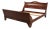 John Widdicomb Russian Empire King Size Walnut Bed For Sale