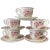 Set of Five (5) Vintage Mason’s English Demitasse and Saucers For Sale