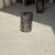 Small Side Table in Black Petrified Wood with Beige Striations For Sale - Image 9 of 18