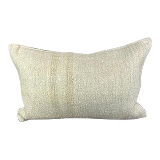 16 x 24 Hemp Pillow Turkish Cushion Natural White Pillow Cushion Cover For Sale