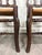 Wood Antique French Provincial Ladder Back Rush Seat Side Chairs For Sale - Image 7 of 13