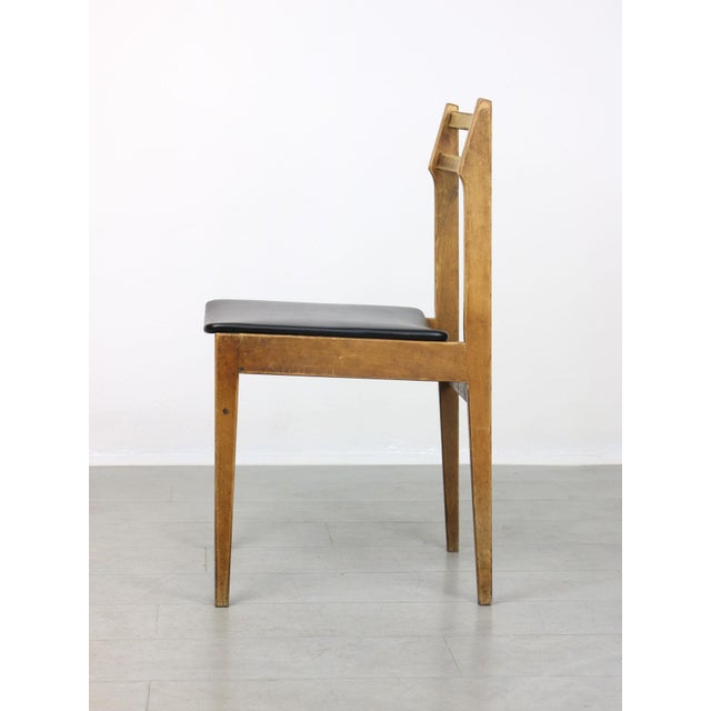 Brown Vintage Chair in the style of Gio Ponti from Stol Kamnik, 1970 For Sale - Image 8 of 18