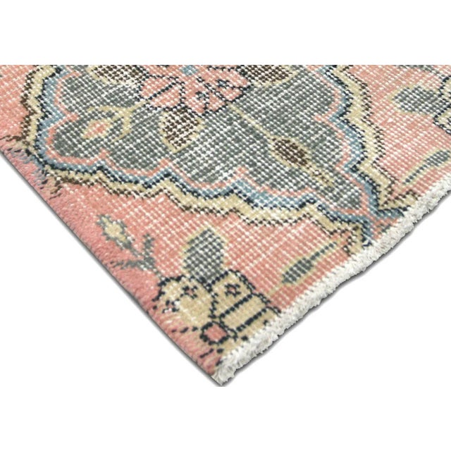 Mid-Century Modern 1960s Turkish Mid-Century-Modern Rug For Sale - Image 3 of 5