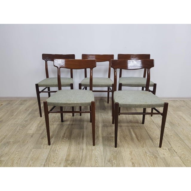 Mid-Century No. 603 Chairs from Lübke, 1960s, Set of 5 For Sale - Image 3 of 18