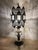1970s Vintage Hollywood Regency Filigree Crystal Table Lamp For Sale - Image 5 of 10