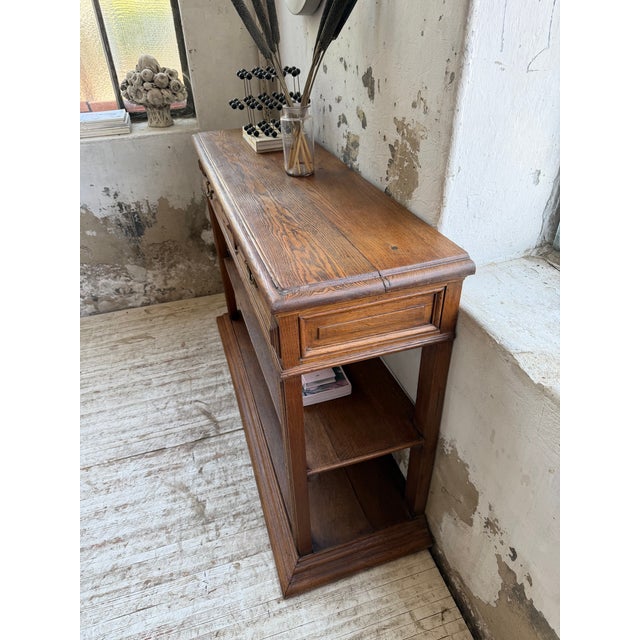 19th Century Oak Console Table For Sale - Image 10 of 18