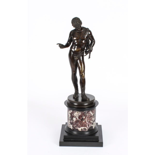 Grand Tour Figure of David, 19th Century, Bronze For Sale - Image 4 of 18