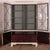 White English Painted Glazed Bookcase in Oak, 1700s For Sale - Image 8 of 10