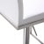 White Amalfi White Steel Adjustable Bar Stool For Sale - Image 8 of 12