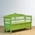 Rustic Antique Hungarian Pine Bench with Storage, 1900s For Sale - Image 3 of 18