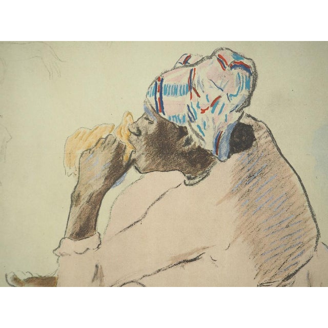 Paul Gauguin, Tahiti, Maori Women, Lithograph and Stencil For Sale - Image 4 of 6