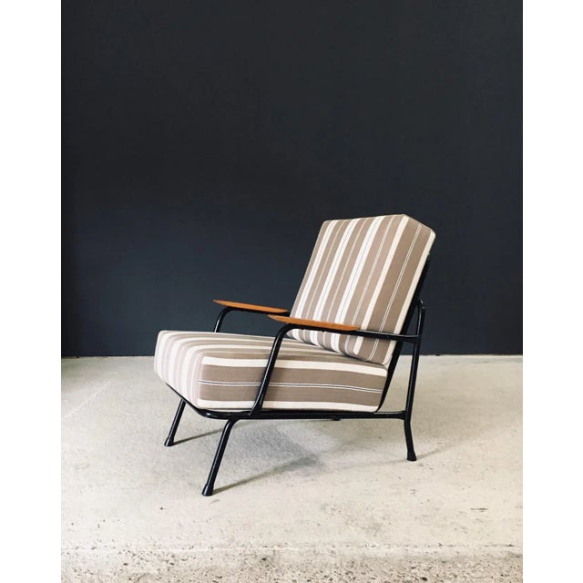 1950s Mid-Century Modern Lounge Chair, France, 1950s For Sale - Image 5 of 18