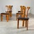 Brown Dining Chairs attributed to Pierre Cardin for Rimaldi, Late 1970s, Set of 6 For Sale - Image 8 of 18