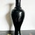 1970s Chinese Black Lacquered and Mother of Pearl Brass Vase For Sale - Image 5 of 8