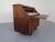 1960s Rosewood and Leather Tambour Writing Desk by Gianfranco Frattini for Bernini, Italy, 1964 For Sale - Image 5 of 18