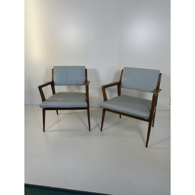 1950s Chairs in the style of Gio Ponti, 1950s, Set of 2 For Sale - Image 5 of 11